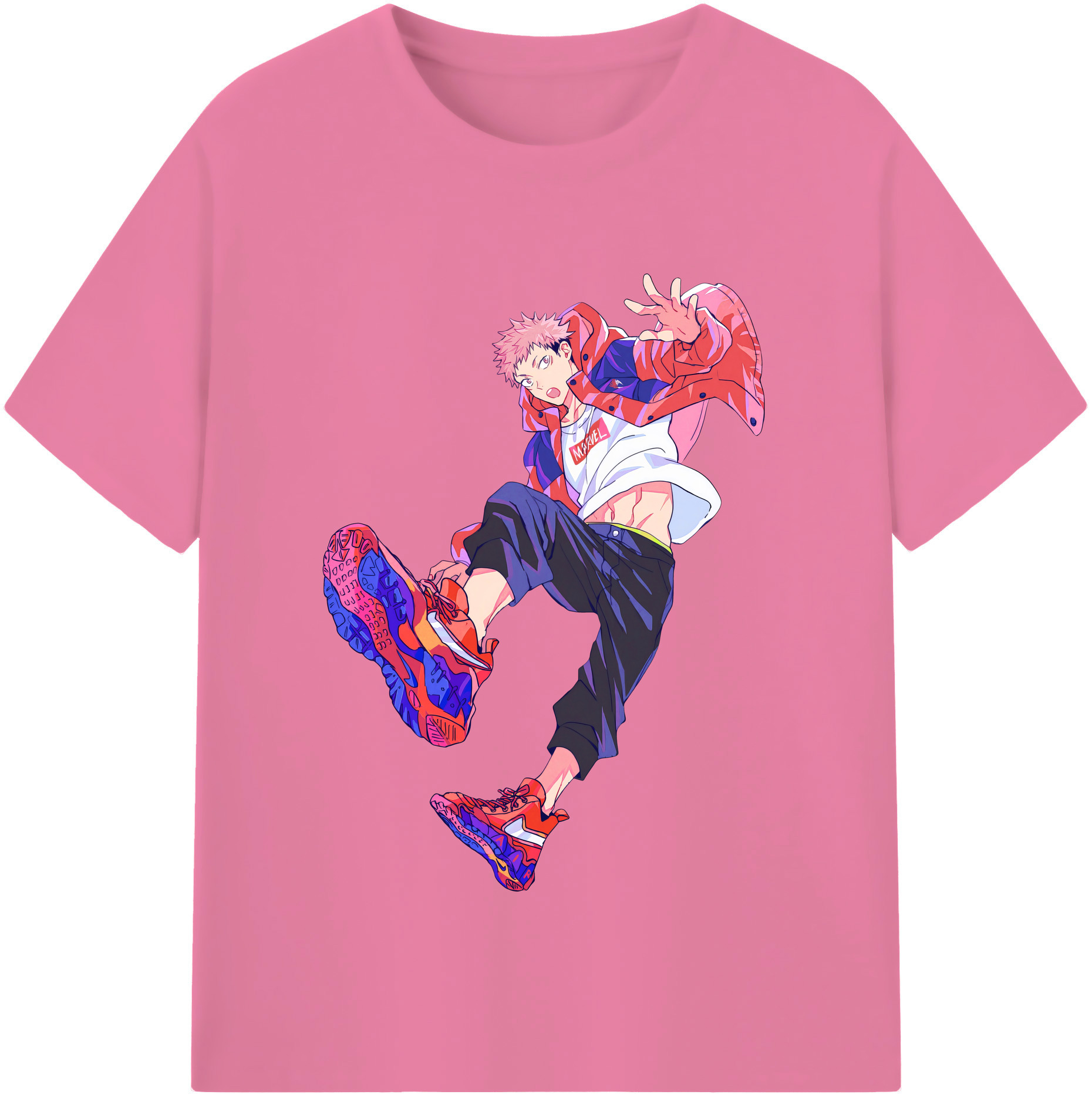 （画像用） 呪術廻戦 Jujutsu Kaisen 綿100％半袖Tシャツ（フロントプリント）